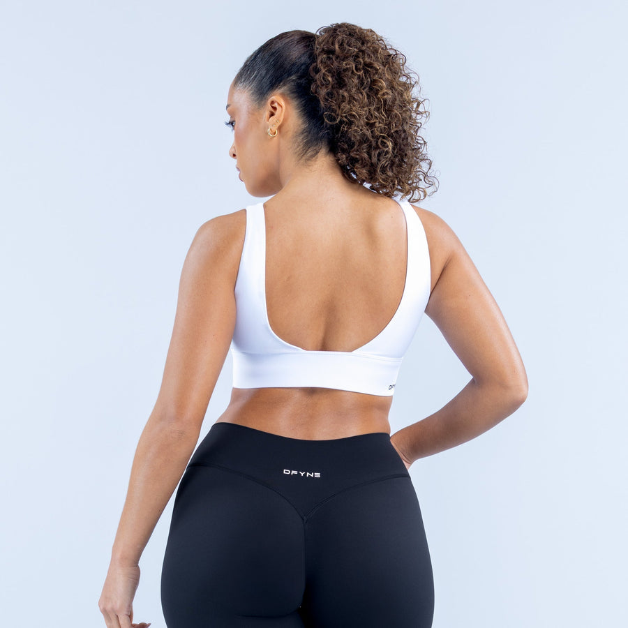 Brassière de sport Origin Blanc optique