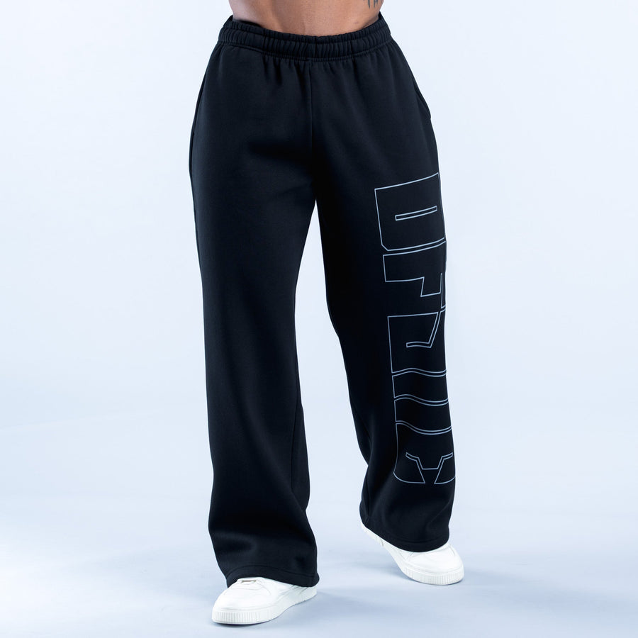 Jogging droit imprimé Recharge Noir minuit